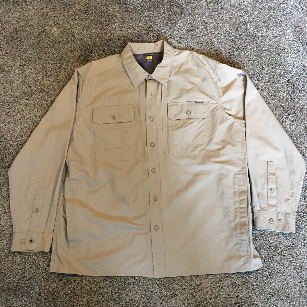 Men's XL Eddie Bauer Travex Hiking/Outdoor Shirt
